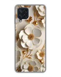 Чохол для Samsung Galaxy A22 з картинкою «Білі паперові квіти» Чохол для Samsung Galaxy A22 з картинкою «Білі паперові квіти»