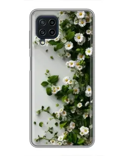 Чохол для Samsung Galaxy A22 з картинкою «Гілка дрібних білих квітів» Чохол для Samsung Galaxy A22 з картинкою «Гілка дрібних білих квітів»