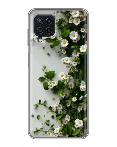 Чохол для Samsung Galaxy A22 з картинкою «Гілка дрібних білих квітів» Чохол для Samsung Galaxy A22 з картинкою «Гілка дрібних білих квітів»