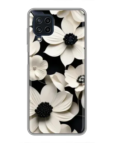 Чохол для Samsung Galaxy A22 з картинкою «Об'ємні білі квіти» Чохол для Samsung Galaxy A22 з картинкою «Об'ємні білі квіти»