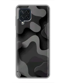 Чохол для Samsung Galaxy A22 з картинкою «Темний абстрактний камуфляж» Чохол для Samsung Galaxy A22 з картинкою «Темний абстрактний камуфляж»