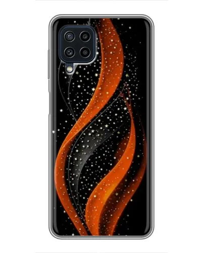 Чохол для Samsung Galaxy A22 з картинкою «Вогняна зоряна хвиля»