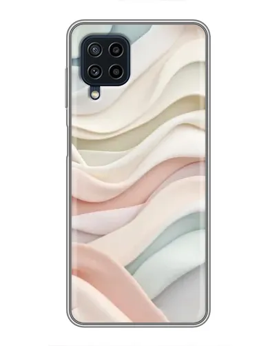 Чохол для Samsung Galaxy A22 з картинкою «Пастельні ніжні хвилі»