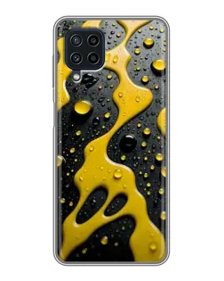 Чохол для Samsung Galaxy A22 з картинкою «Рідке жовте золото»