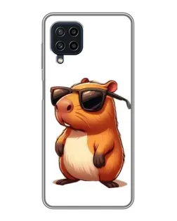 Чохол для Samsung Galaxy A22 з картинкою «Капібара в окулярах» Чохол для Samsung Galaxy A22 з картинкою «Капібара в окулярах»