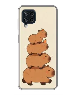 Чохол для Samsung Galaxy A22 з картинкою «Вежа з капібар» Чохол для Samsung Galaxy A22 з картинкою «Вежа з капібар»