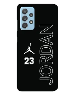 Чехол для Samsung Galaxy A23 с картинкой «Jordan Vertical»