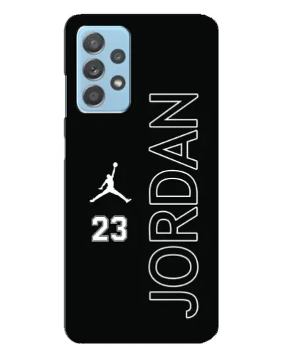 Чехол для Samsung Galaxy A23 с картинкой «Jordan Vertical»