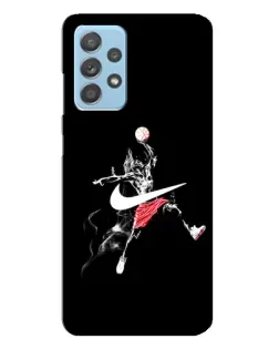 Чехол для Samsung Galaxy A23 с картинкой «Jordan Jumpman»