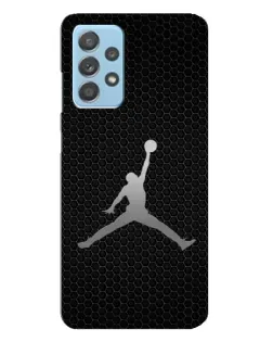 Чехол для Samsung Galaxy A23 с картинкой «Jordan Dark Carbon»
