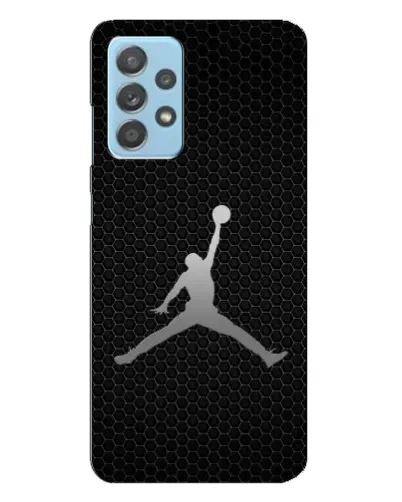 Чехол для Samsung Galaxy A23 с картинкой «Jordan Dark Carbon»