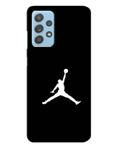 Чехол для Samsung Galaxy A23 с картинкой «Jordan Silhouette»