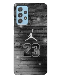 Чехол для Samsung Galaxy A23 с картинкой «Jordan Carbon 23»