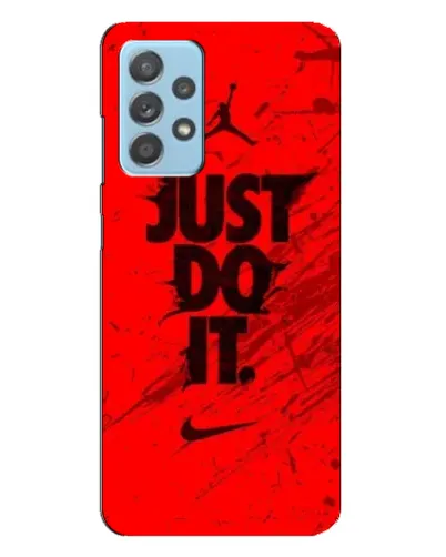 Чехол для Samsung Galaxy A23 с картинкой «Nike Just Do It»
