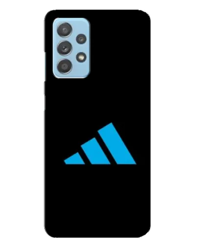 Чехол для Samsung Galaxy A23 с картинкой «Adidas Cyan Logo»