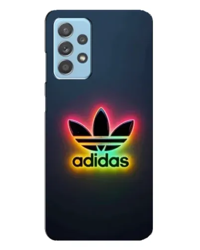 Чехол для Samsung Galaxy A23 с картинкой «Неоновый Adidas»