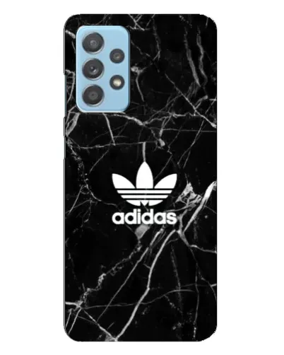 Чехол для Samsung Galaxy A23 с картинкой «Белый мрамор Adidas»