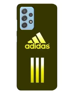 Чехол для Samsung Galaxy A23 с картинкой «Оливковый градиент Adidas»