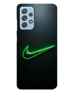 Чехол для Samsung Galaxy A23 с картинкой «Неоновый контур Nike» Чехол для Samsung Galaxy A23 с картинкой «Неоновый контур Nike»