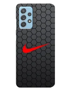Чехол для Samsung Galaxy A23 с картинкой «Nike — карбоновая сетка» Чехол для Samsung Galaxy A23 с картинкой «Nike — карбоновая сетка»