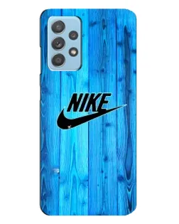 Чехол для Samsung Galaxy A23 с картинкой «Голубое дерево Nike»