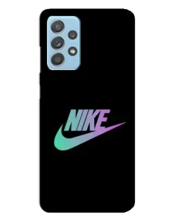 Чехол для Samsung Galaxy A23 с картинкой «Nike — городская ночь»