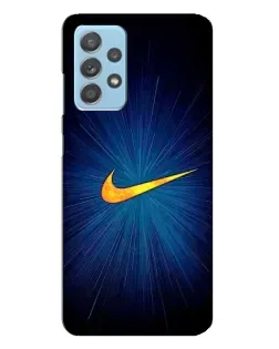 Чохол для Samsung Galaxy A23 з картинкою «Синій пульс Nike»