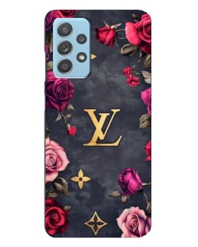 Чехол для Samsung Galaxy A23 с картинкой «Цветочный Louis Vuitton»