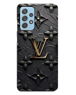 Чехол для Samsung Galaxy A23 с картинкой «Кожаная текстура LV»