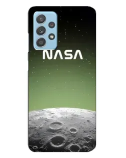 Чехол для Samsung Galaxy A23 с картинкой «NASA — лунный градиент»