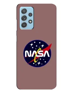 Чехол для Samsung Galaxy A23 с картинкой «NASA — ретро космос»