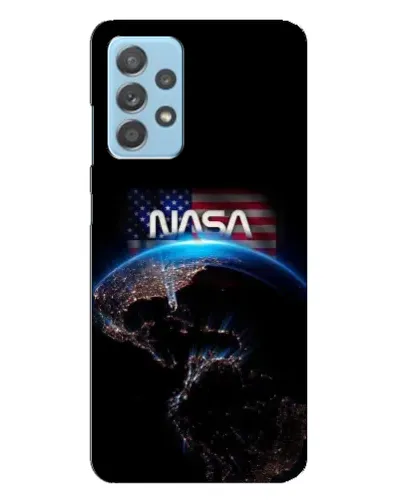 Чехол для Samsung Galaxy A23 с картинкой «Земля из космоса NASA»