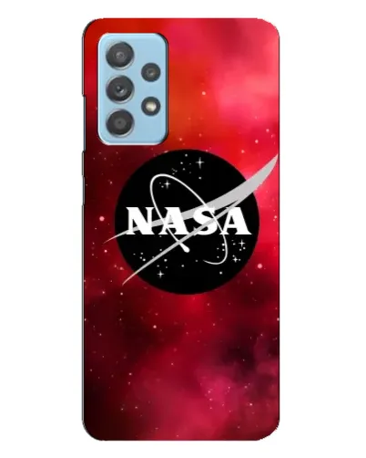 Чехол для Samsung Galaxy A23 с картинкой «NASA — красная туманность»