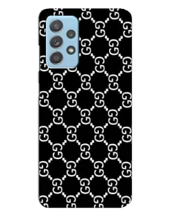 Чехол для Samsung Galaxy A23 с картинкой «Gucci — сетчатый паттерн» Чехол для Samsung Galaxy A23 с картинкой «Gucci — сетчатый паттерн»