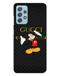 Чехол для Samsung Galaxy A23 с картинкой «Микки Маус Gucci»