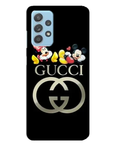 Чехол для Samsung Galaxy A23 с картинкой «Gucci — герои Disney»