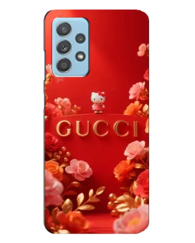 Чехол для Samsung Galaxy A23 с картинкой «Gucci — золотой сад»