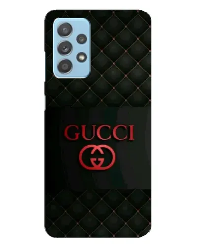 Чехол для Samsung Galaxy A23 с картинкой «Gucci — стеганый черный»