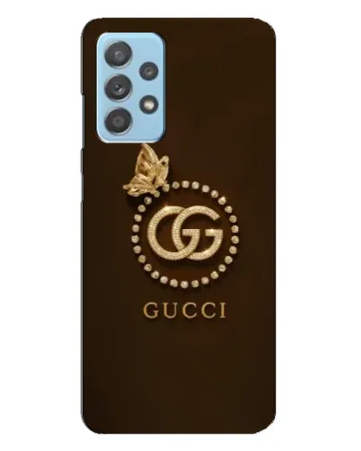 Чехол для Samsung Galaxy A23 с картинкой «Gucci — золотая бабочка»