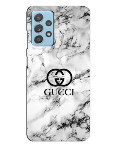 Чехол для Samsung Galaxy A23 с картинкой «Gucci — мраморный шик»