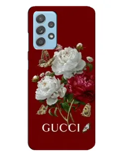 Чехол для Samsung Galaxy A23 с картинкой «Gucci —  сад»