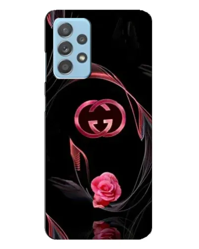 Чехол для Samsung Galaxy A23 с картинкой «Gucci — неоновая роза»