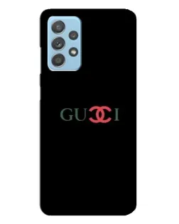 Чехол для Samsung Galaxy A23 с картинкой «Gucci — красный градиент»