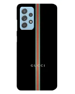 Чехол для Samsung Galaxy A23 с картинкой «Gucci — строгая линия»