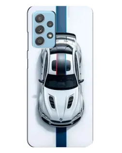 Чехол для Samsung Galaxy A23 с картинкой «Вид сверху — BMW M»