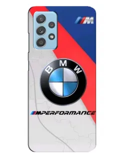 Чехол для Samsung Galaxy A23 с картинкой «BMW Performance стиль»