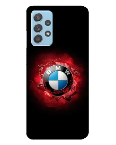 Чехол для Samsung Galaxy A23 с картинкой «Логотип BMW — вспышка»
