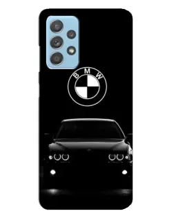 Чехол для Samsung Galaxy A23 с картинкой «BMW — взгляд из темноты»