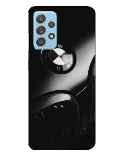Чехол для Samsung Galaxy A23 с картинкой «Эмблема BMW — макро»