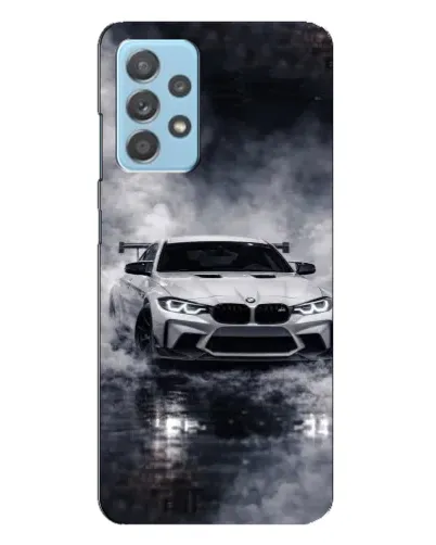 Чехол для Samsung Galaxy A23 с картинкой «BMW сквозь туман»